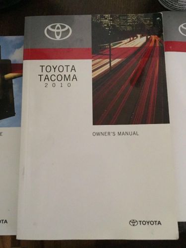 2010 toyota tacoma owners manual