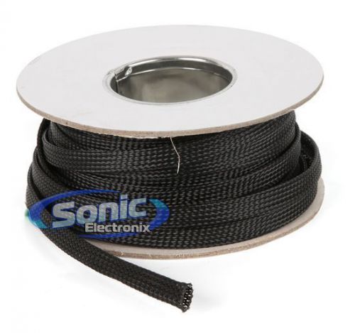 Xscorpion et38.1bk 100 ft 3/8&#034; black expandable sleeving tube