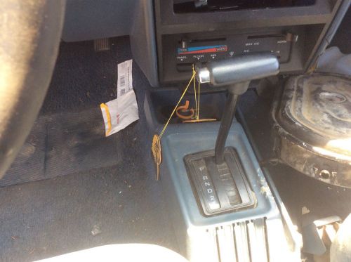 1986 ford escort l automatic shifter