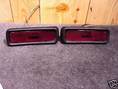 Geo tracker 91-96 1991-1996 rear side marker light set rh &amp; lh oe