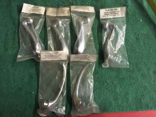 1941-1948 ford (2) inside door handles /(4) inside window cranks hot rod