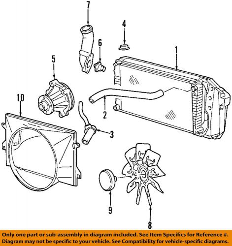 Ford oem-engine water pump 3l3z8501ca