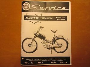 Puch sears allstate moped service manual amca vespa lambretta cushman