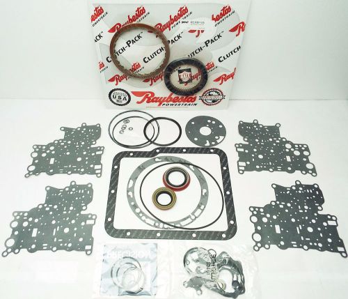 Gm powerglide banner rebuild kit 1962-1973 blue plate clutches + overhaul farpak