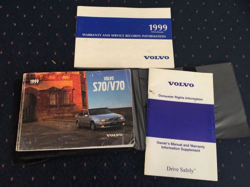 1999 volvo v70 s70 owners manual
