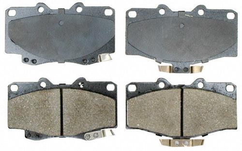 Raybestos sgd611c brake pad or shoe, front-service grade brake pad