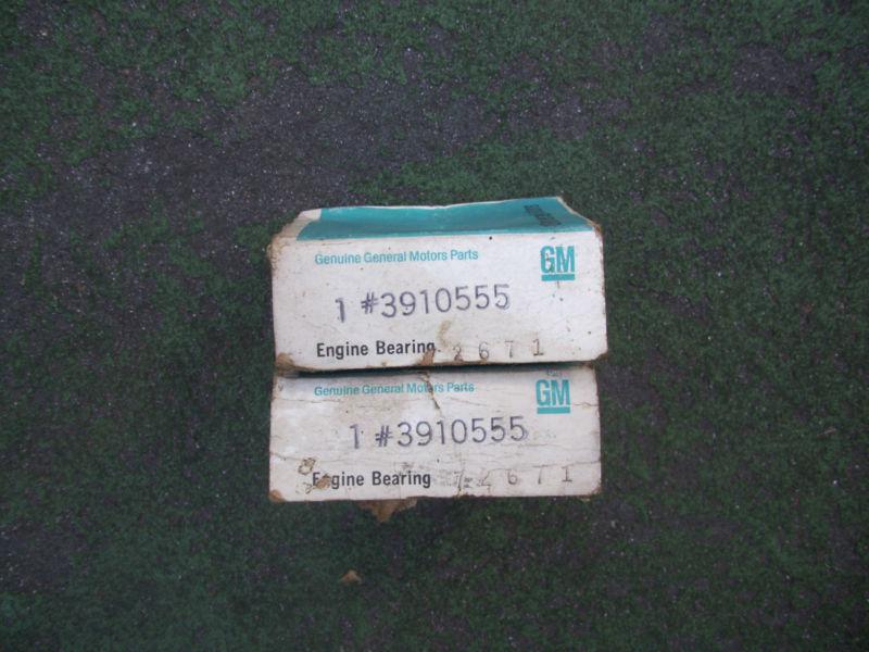 Small block chevrolet nos bearing set of two camaro corvette $12.00