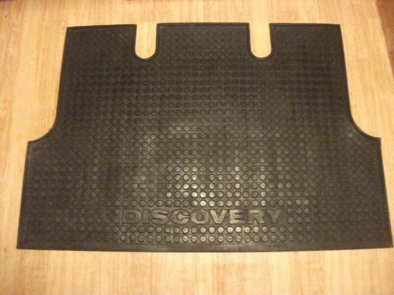 Land rover discovery i factory cargo area rubber floor mat 1995-98 series i