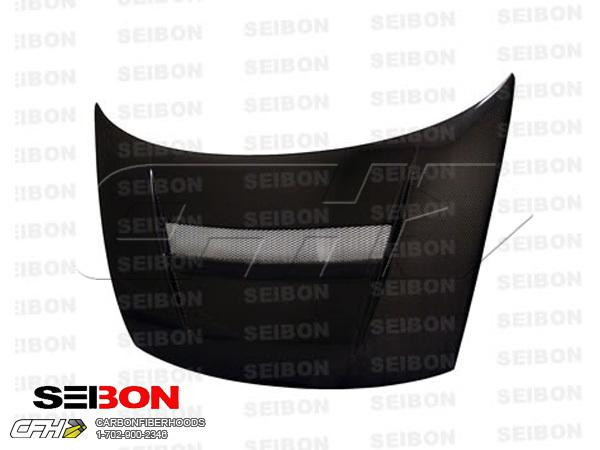 Seibon carbon fiber vsii-style carbon fiber hood kit auto body honda civic 06-10