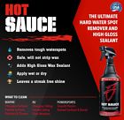 Boat bling hot sauce premium hard water spot remover