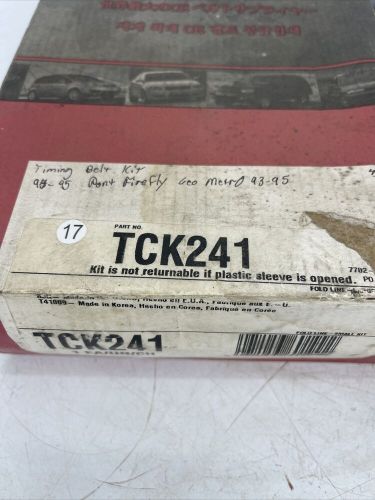 New oem gates timing belt kit tck241