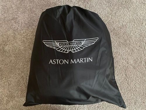 Aston martin db9 coupe black indoor car cover + bag - genuine am cover