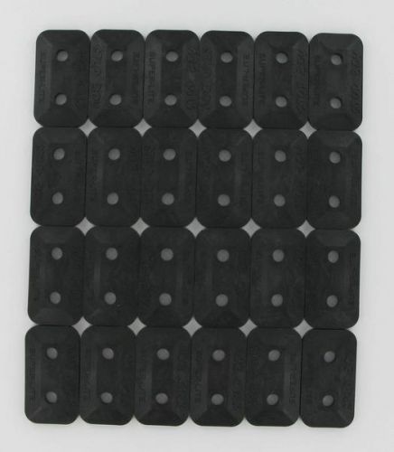 Liberty products inc super lite +plus double backer plate black #2463-p1-blk