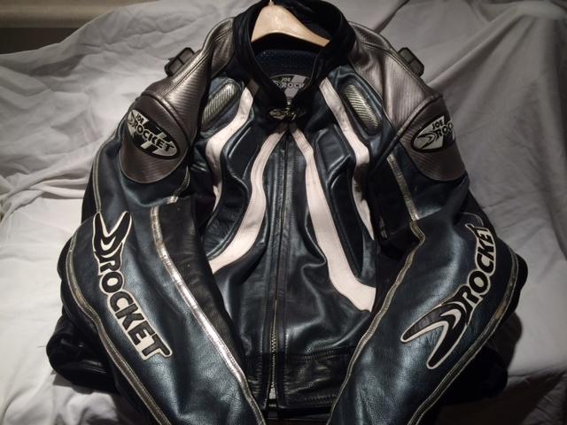 Joe rocket authentic leather riding jacket. good condition size 50