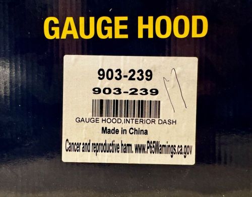 Factory reproduction gauge meter hood by classic gold 903-239 mx-5 miata 90 - 93