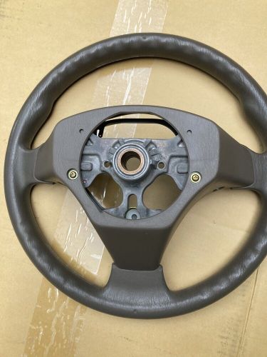 2003-2008 toyota corolla sedan driver left steering wheel assembly oem brown