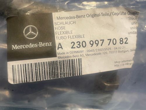 New genuine benz - hose - mercedes-benz (230-997-70-82)