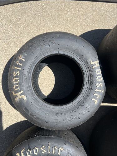 Good used set of hoosier r60b racing go kart tires 7.10/11x5 and 4.50-10x5