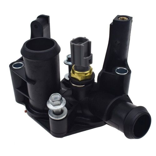 Direct fit engine coolant water outlet thermostat housing for fiesta focus