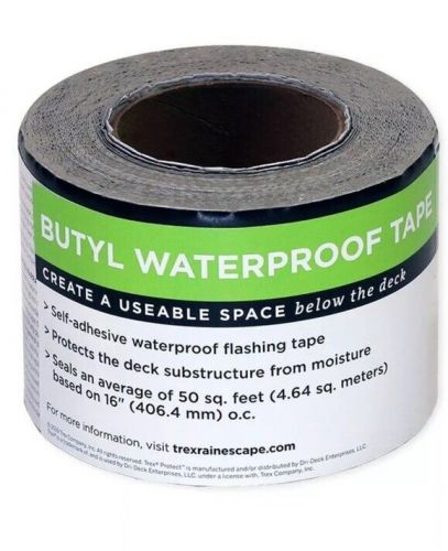 Trex rainescape butyl tape - 4&#034; x 50&#039;