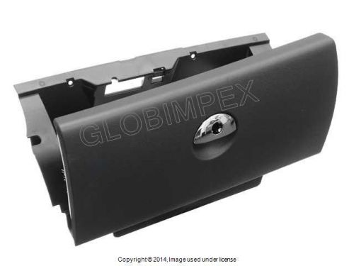 Bmw mini r50 r52 r53 glove box lockable w/o lock genuine + 1 year warranty