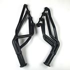 Long tube headers for 1966-73 ford mercury mustang/cougar black paint v8