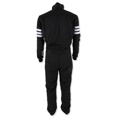 C402111 simpson racing classic sfi 5 suit black - sm