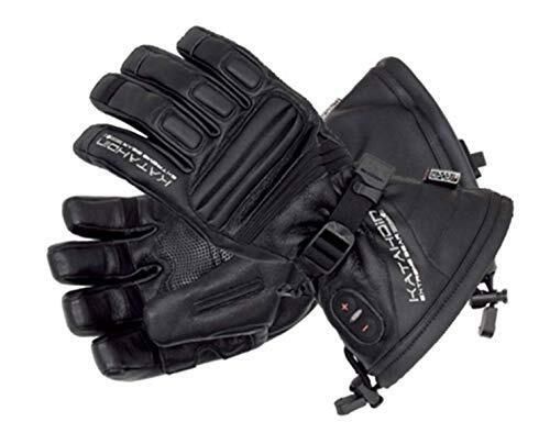 Katahdin gear     katahdin gear kg  torch leather heated gloves  black  4 xl