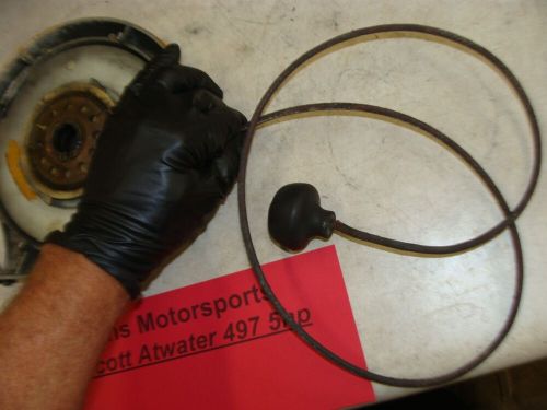 1947 497 scott atwater 5hp outboard recoil rewind pull rope start starter handle