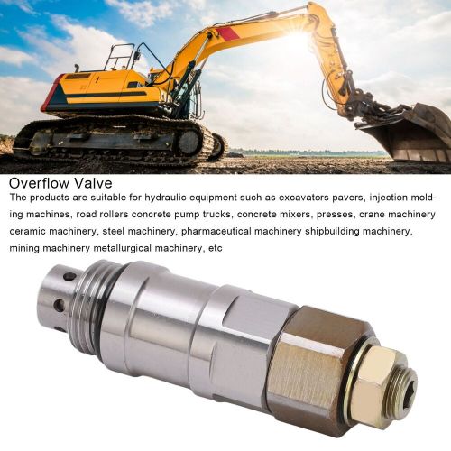 Overflow valve steel standard heavy duty strong safety valve for excavator