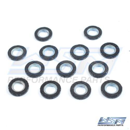 Wsm gasket, fuel injector yamaha 150 - 300 hp hpdi 00-14 (12 pack),600-160-16-12