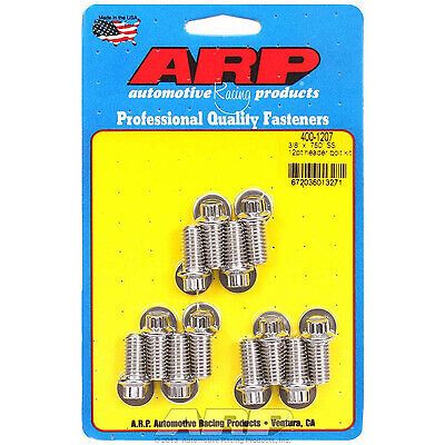 Arp s/s header bolt kit - 3/8 x .750 uhl (12) 400-1207