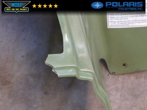 Genuine oem 2002 polaris sportsman 90 front fender mud splash guard plastic