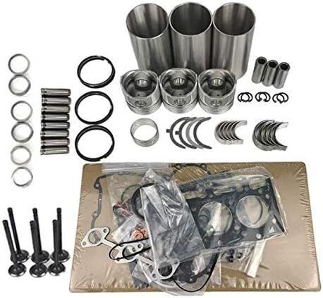 Overhaul rebuild kit for yanmar engine 3tn84tl-rtby takeuchi mini digger tb 035