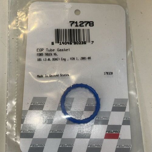 Exhaust gas recirculation (egr) tube seal-seal fel-pro 71278