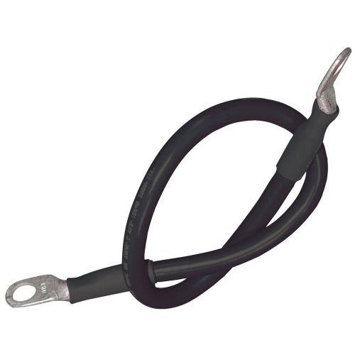 ​ancor 2 awg battery cable assembly 18&#034; black, 5/16&#034; stud, marine grade ul1426