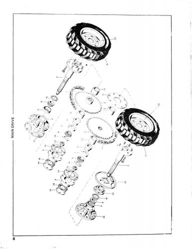 1700 Diesel-Gas Engine Parts Manual Fits Owatonna 4-Cyl 91-104 6-Cyl 122 CID, US $29.00, image 5