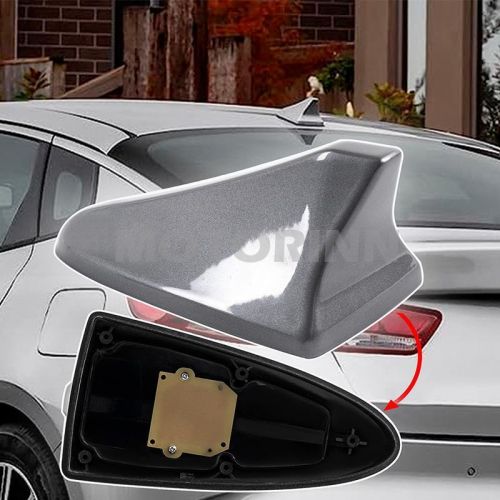 Fits kia optima 2013-16 white black fin antenna cover signal radio am/fm aerial