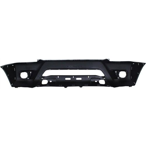 Front bumper cover + lower valance grille textured for 2012-2015 toyota tacoma