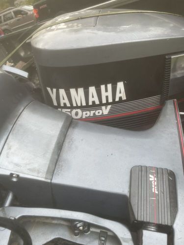 Yamaha outboard motor 2 stroke 150 pro v