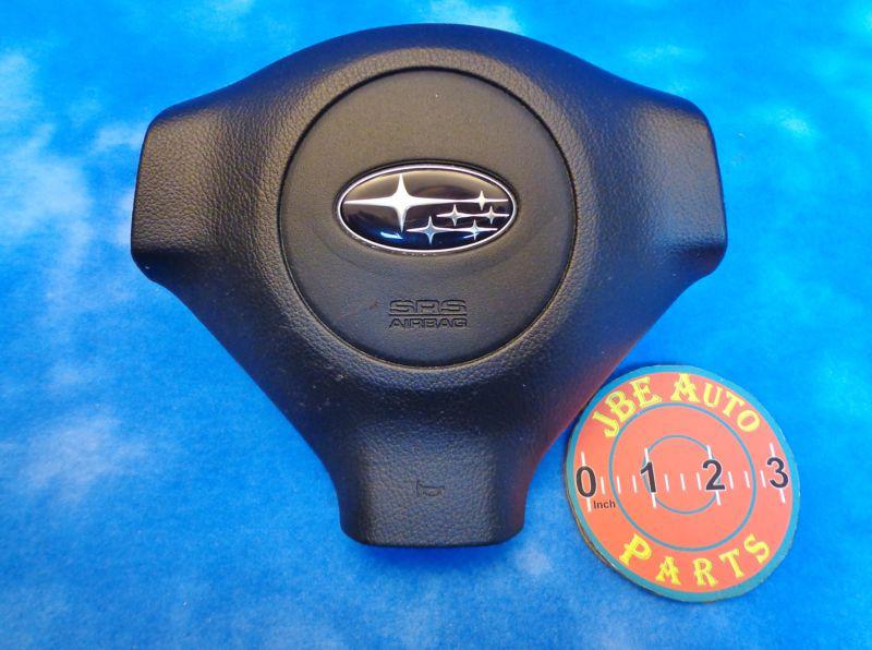 05 subaru impreza driver wheel airbag small scratches oem used 58b