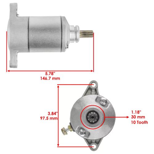 Starter for ski-doo touring e lt le sle 380 500 1995 1996 1997 1998 1999 2000-01