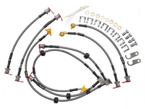 Lr discovery 3 - goodridge premium brake lines stainless steel brake hose kit