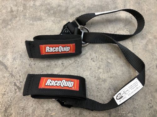 Racequip 394003 sfi-approved youth arm restraints w/ velcro closure, black, pair