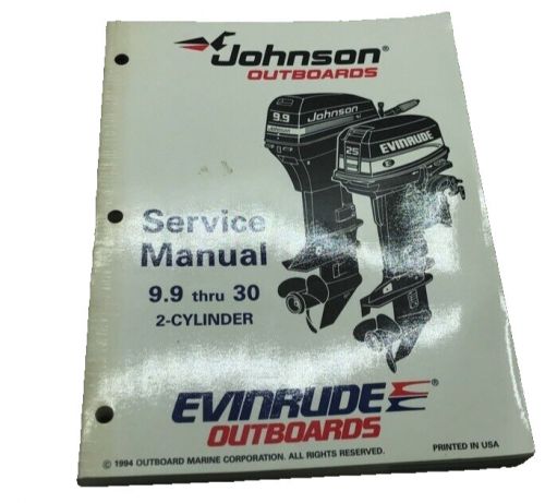 1995 johnson evinrude outboards 9.9 10 15 20 25 28 30 35 2 cyl. manual skuw