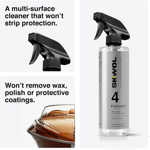 Formula 4 - multi-surface all-purpose cleaner for boats - interior off-white