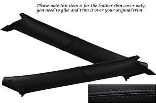 Black seam for toyota supra 86-92 mk3 mkiii windshield column leather-