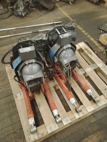 Yanmar zt 370  twin prop outdrives and transom assemblies