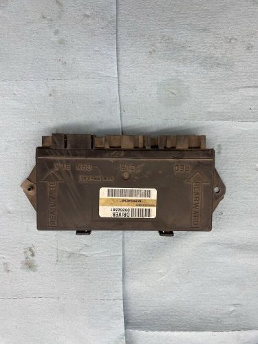 Corvette c5 left driver side door control module 09352881