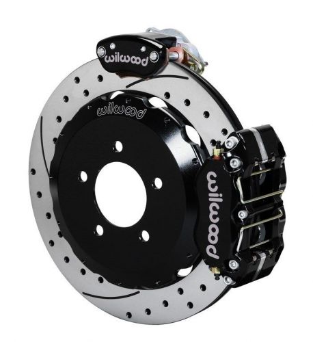 Wilwood dynapro radial mc4 rear parking brake kit fits 2015 mustang,13&#034; rotors